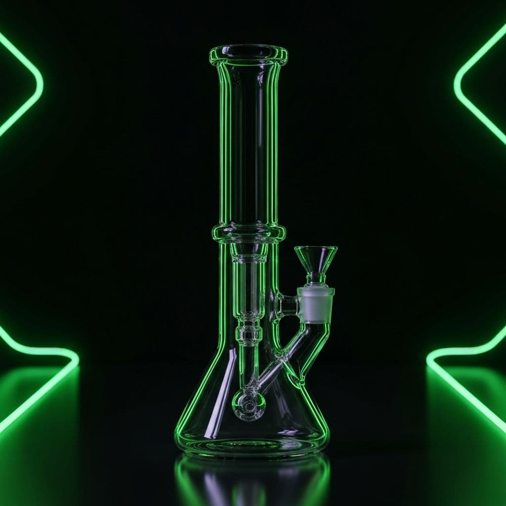 Crystal Clear Glass Bong